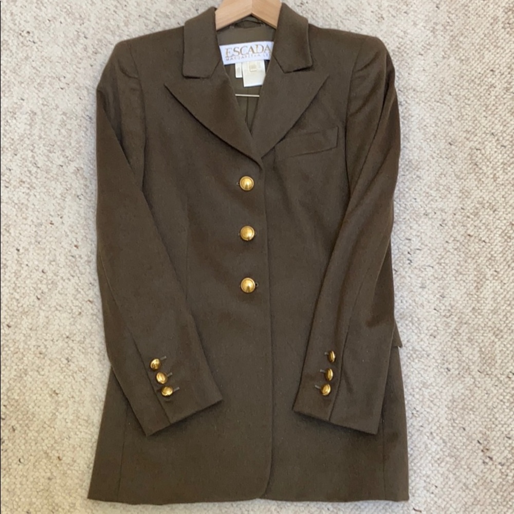 Escada Placenza angora jacket